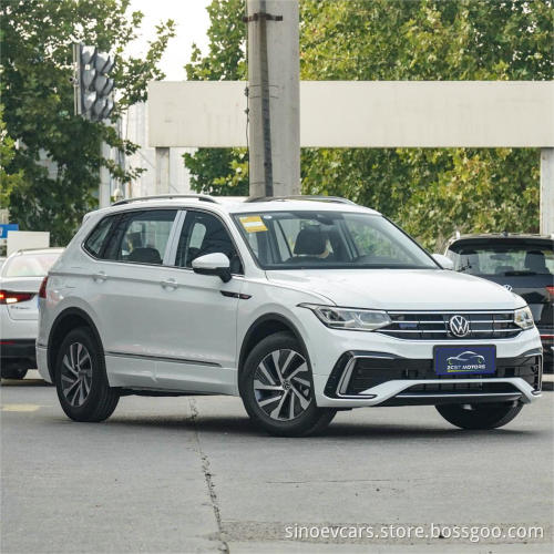 Best seller volkswagen Tuguan L green cars fast charge ev 5 seats electric vehicle in China